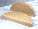 Bespoke Tailors Half Moon (Solid Oak)