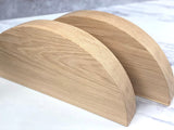 Bespoke Tailors Half Moon (Solid Oak)